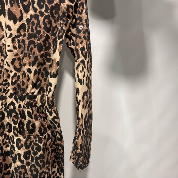 Leopard Pattern Jumpsuit / Bodysuit - Picture 8 of 10